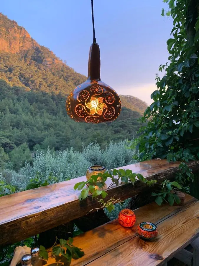 Bamboo Bungalow With Sea View In Kabak Bay, Oeluedeniz Fethiye Hotel