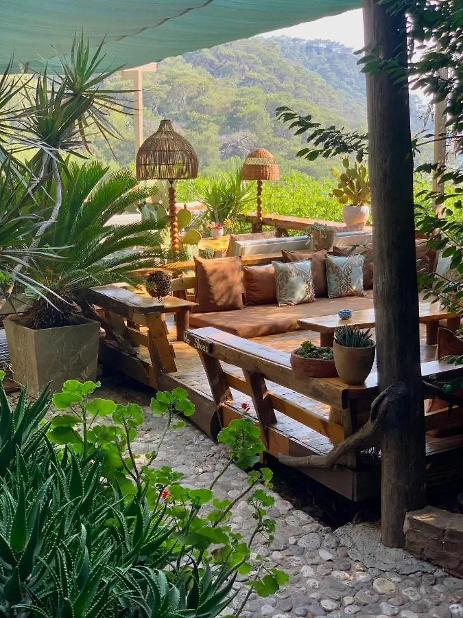 Bamboo Bungalow With Sea View In Kabak Bay, Oeluedeniz Fethiye